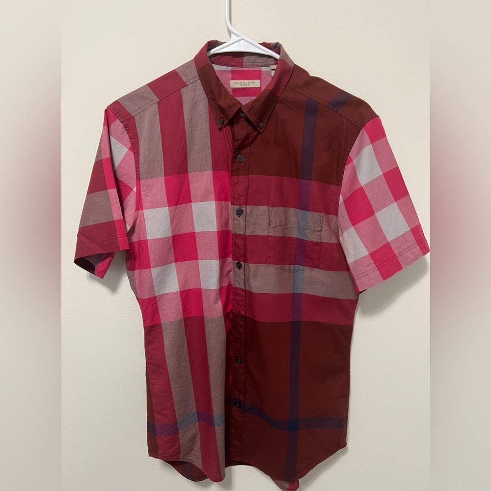 Burberry Brit men’s cotton button down shirt. Size:small